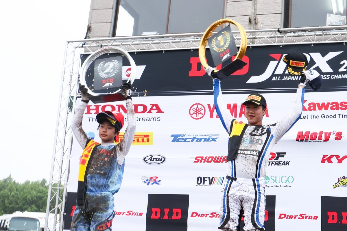 IBオープンの今岡選手と外間選手