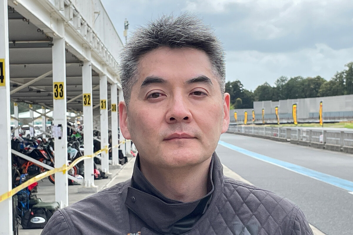 優しいバイクレッスンに参加した新井久遠さん