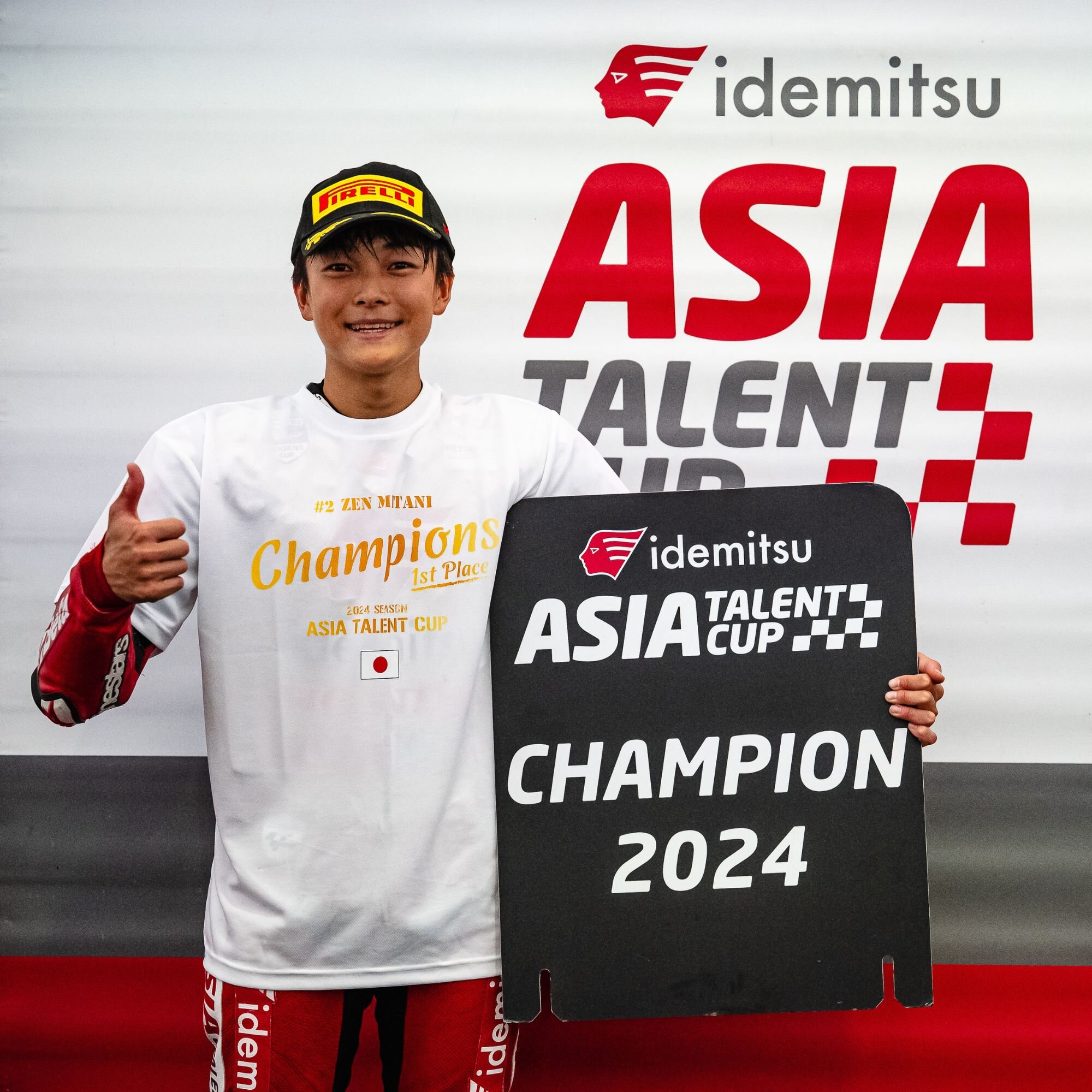 三谷然が2024チャンピオンに輝く｜イデミツ・アジア・タレントカップ第5戦