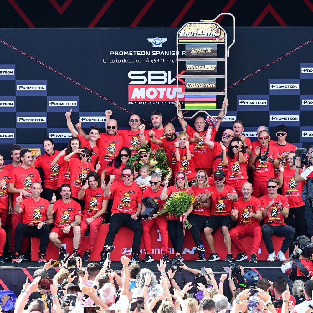 WSBK第12戦スペインレースレポート／バウティスタが2連覇達成。2023年チャンピオンに輝く