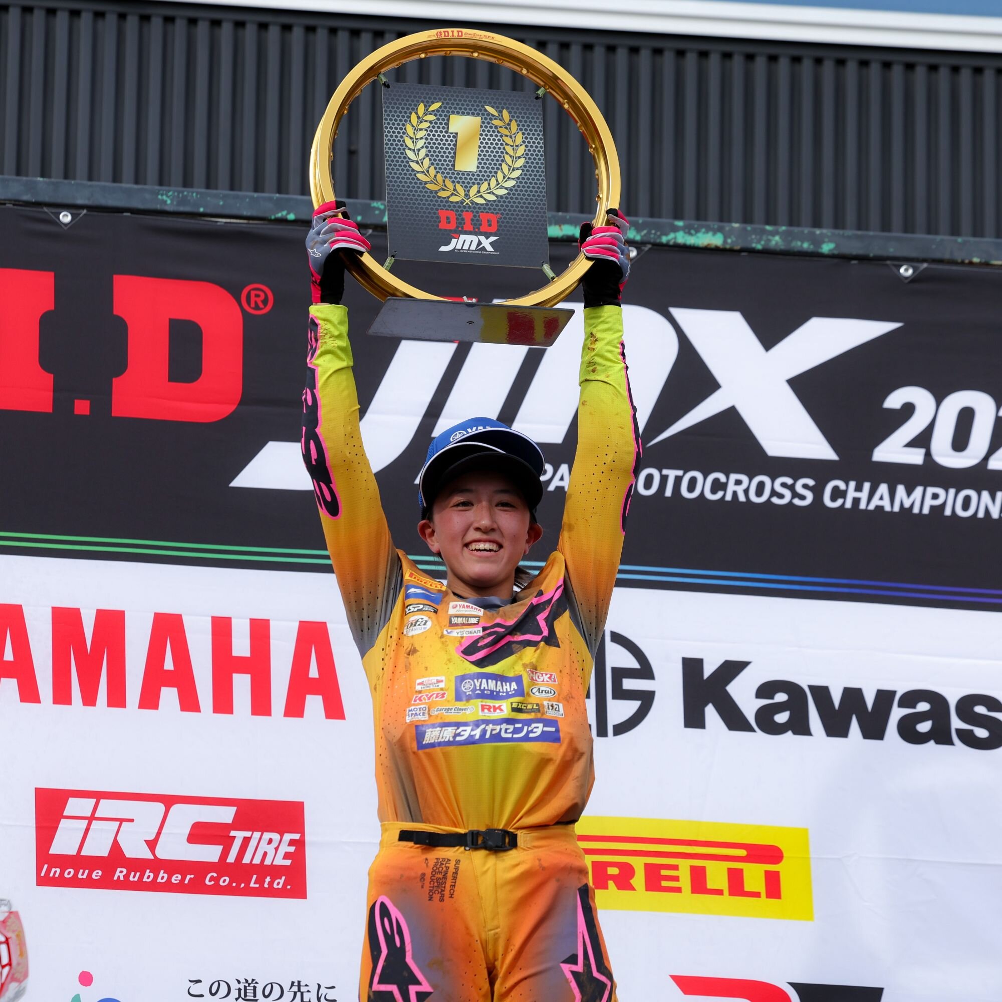 レディースクラスの川上真花選手が優勝。IA1の内田篤基選手はランキング5位に