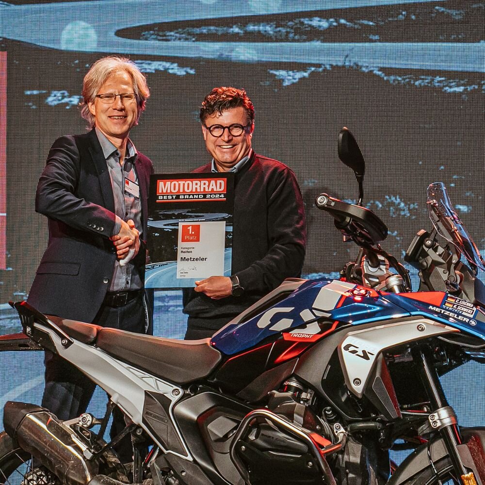 メッツラーがドイツ・モトラッド誌が選ぶ2024ベストタイヤブランドに！