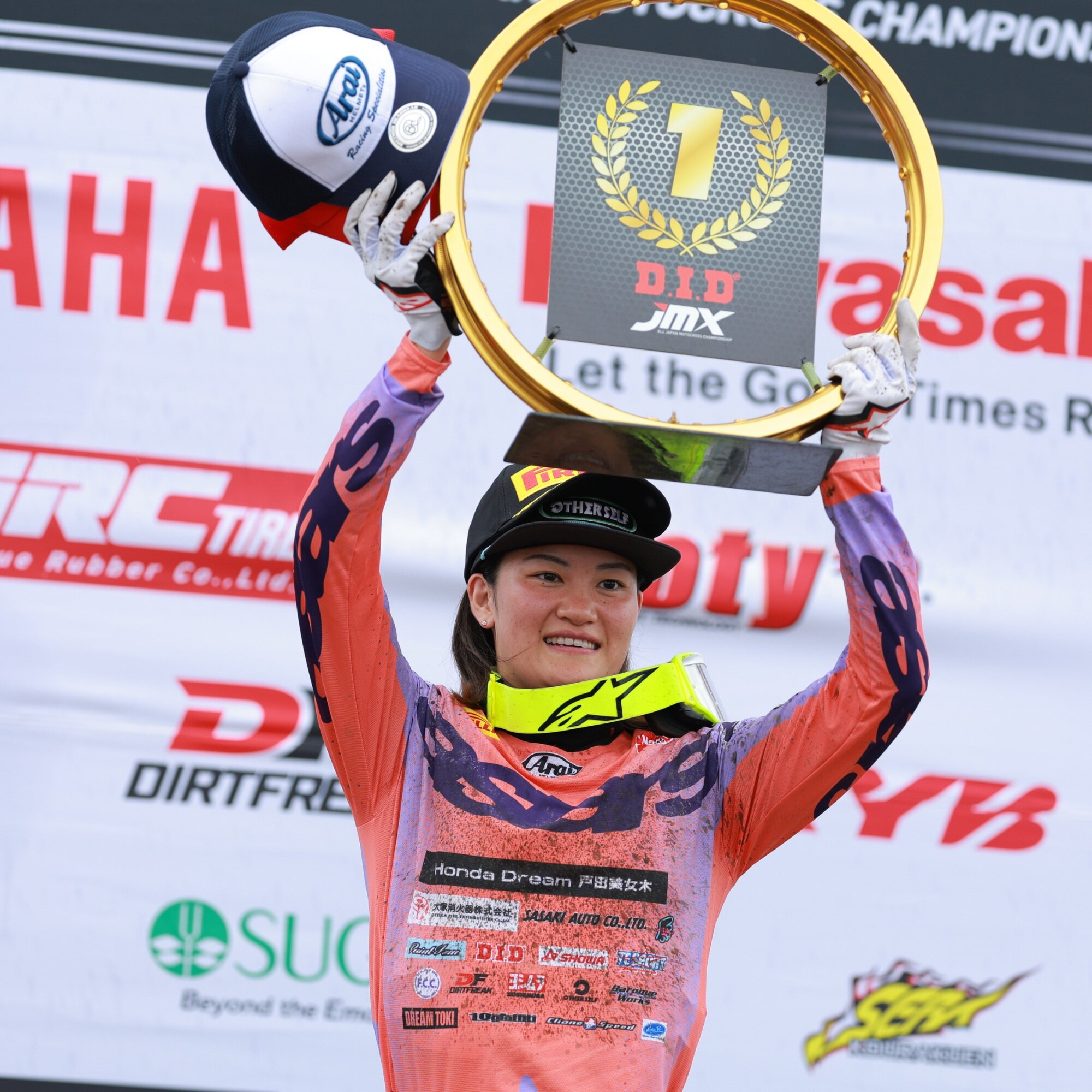 【2026年全日本モトクロス選手権 Rd.6 北海道千歳大会】 IA2の横澤拓夢選手がヒート2で3位。レディースはピレリ勢が今季5度目の優勝＆2位！