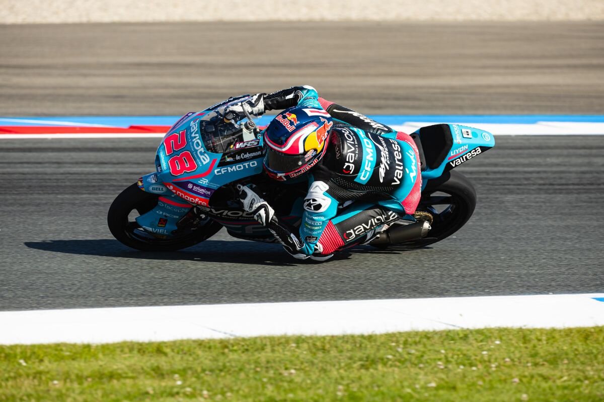 2026年Moto3 オランダGPを走るマキシモ・キレス